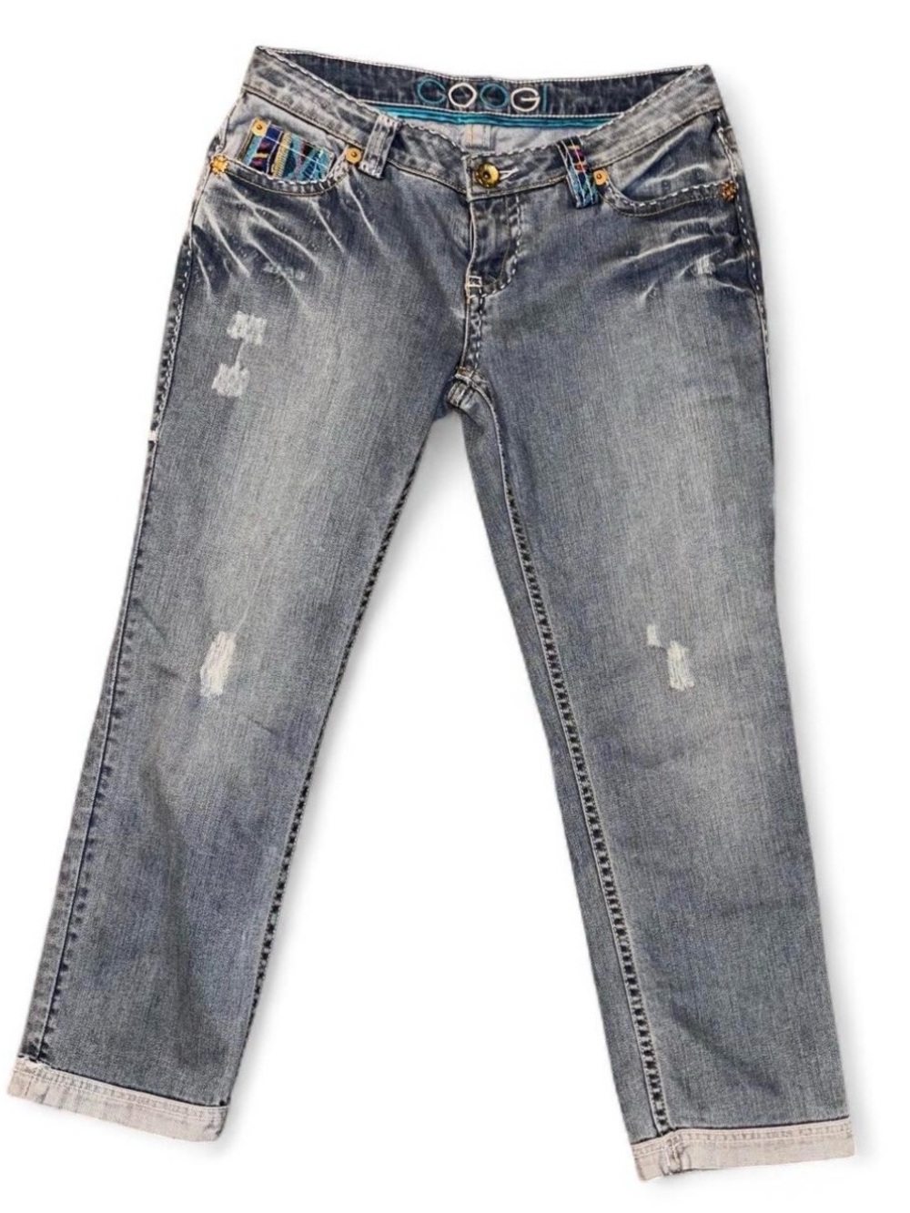 Coogi Y2K Knit Pocket Jeans size 5/6